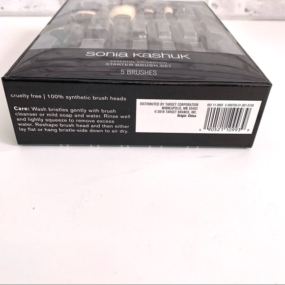 Sonia Kashuk Essential Collection Women's Makeup Brush 5Pc Set - Picture 8 of 10